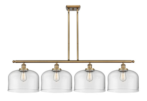 Ballston Urban LED Island Pendant in Brushed Brass (405|916-4I-BB-G72-L-LED)
