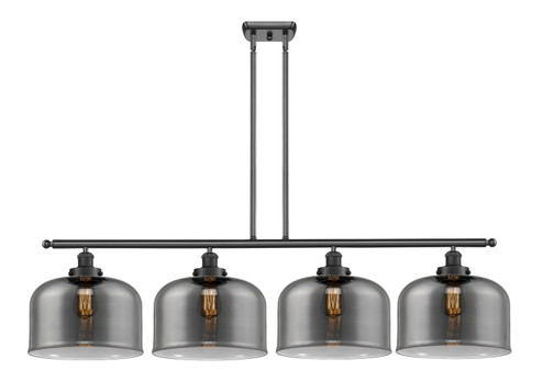Ballston Urban Four Light Island Pendant in Matte Black (405|916-4I-BK-G73-L)