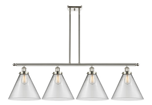 Ballston Urban LED Island Pendant in Polished Nickel (405|916-4I-PN-G42-L-LED)