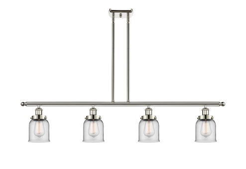 Ballston Urban Four Light Island Pendant in Polished Nickel (405|916-4I-PN-G52)