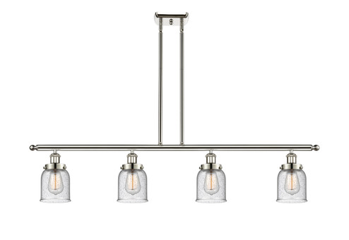 Ballston Urban Four Light Island Pendant in Polished Nickel (405|916-4I-PN-G54)