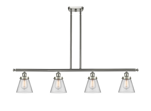 Ballston Urban LED Island Pendant in Brushed Satin Nickel (405|916-4I-SN-G62-LED) Ballston Urban LED Island Pendant in Brushed Satin Nickel (405|916-4I-SN-G62-LED)