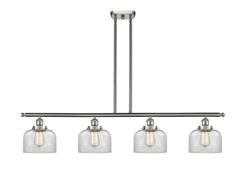 Ballston Urban Four Light Island Pendant in Brushed Satin Nickel (405|916-4I-SN-G72) Ballston Urban Four Light Island Pendant in Brushed Satin Nickel (405|916-4I-SN-G72)