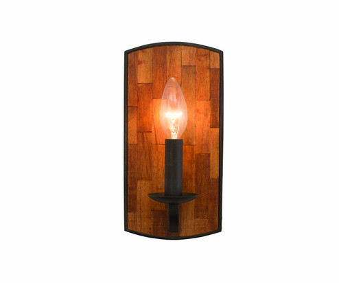 Lansdale One Light Wall Sconce in Black Iron (33|505521BI)