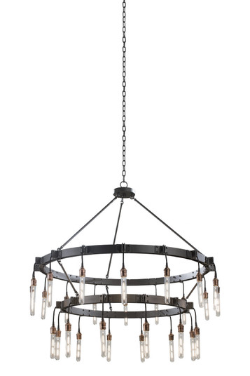 Stuyvesant 28 Light Chandelier in Matte Gun Metal (33|506273MGM)