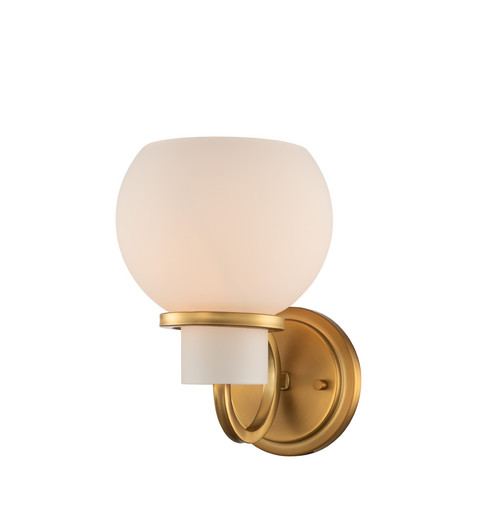 Ascher One Light Wall Sconce in Winter Brass (33|513021WB)