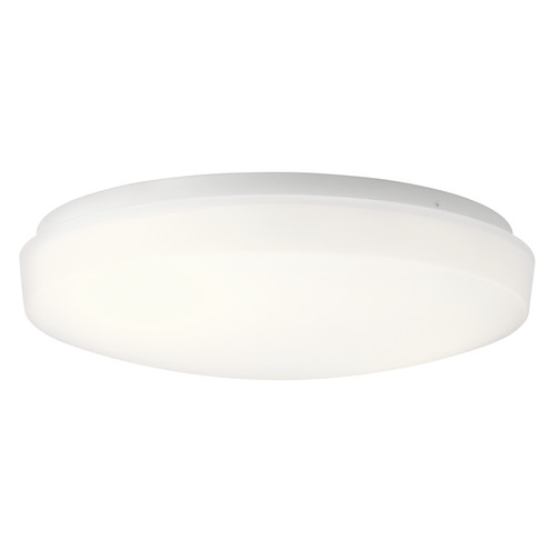 Ceiling Space LED Flush Mount in White (12|10767WHLED)