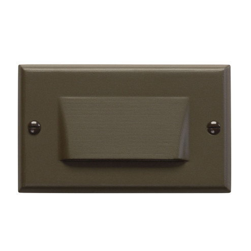 Step And Hall 120V LED Step Light Shielded in Architectural Bronze (12|12602AZ)