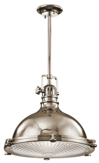 Hatteras Bay One Light Pendant in Polished Nickel (12|2691PN)