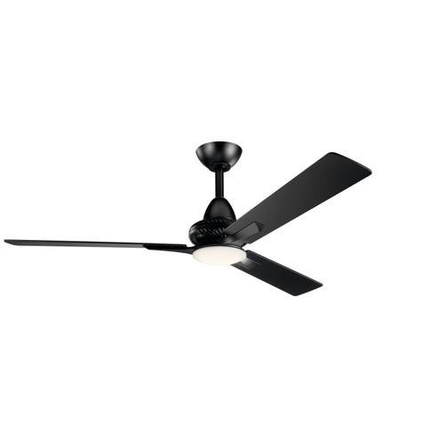 Kosmus 52''Ceiling Fan in Satin Black (12|300031SBK)