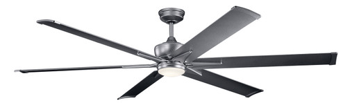 Szeplo Patio 80''Ceiling Fan in Weathered Steel Powder Coat (12|300301WSP)