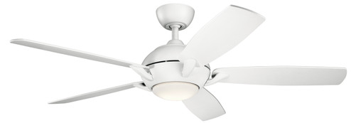 Geno 54''Ceiling Fan in Matte White (12|330001MWH)