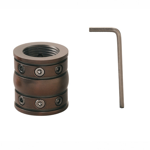 Accessory Decorative Coupler in Tannery Bronze Powder Coat (12|337007TZP)