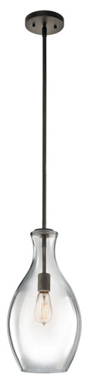 Everly One Light Pendant in Olde Bronze (12|42047OZ)