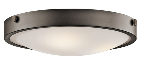 Lytham Three Light Flush Mount in Olde Bronze (12|42275OZ)