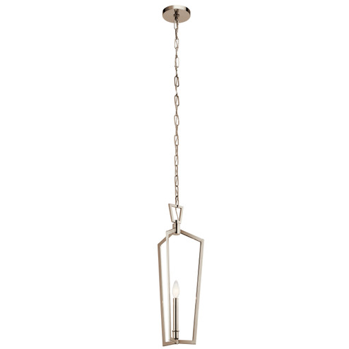Abbotswell One Light Pendant in Polished Nickel (12|43497PN)