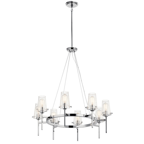 Alton Eight Light Chandelier in Chrome (12|43695CH)