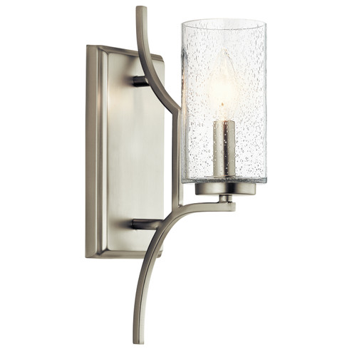 Vara One Light Wall Sconce in Brushed Nickel (12|44070NI)