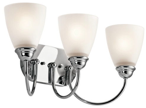 Jolie Three Light Bath in Chrome (12|45639CH)