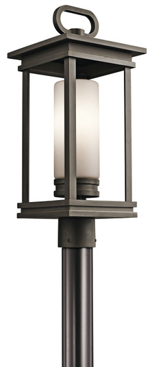 South Hope One Light Outdoor Post Mount in Rubbed Bronze (12|49478RZ)
