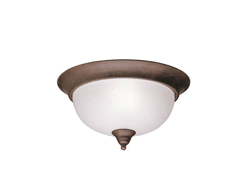 Dover Two Light Flush Mount in Tannery Bronze (12|8064TZ)