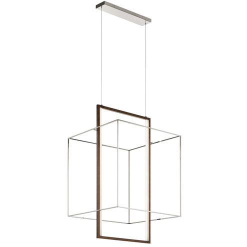 Viho LED Chandelier in Polished Nickel (12|84044)