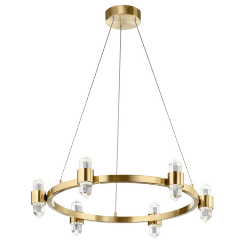 Arabella LED Chandelier in Champagne Gold (12|84066CG)