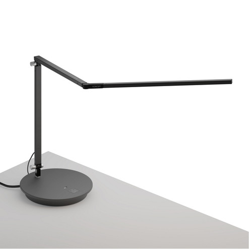 Z-Bar LED Desk Lamp in Metallic black (240|AR3000-CD-MBK-PWD)