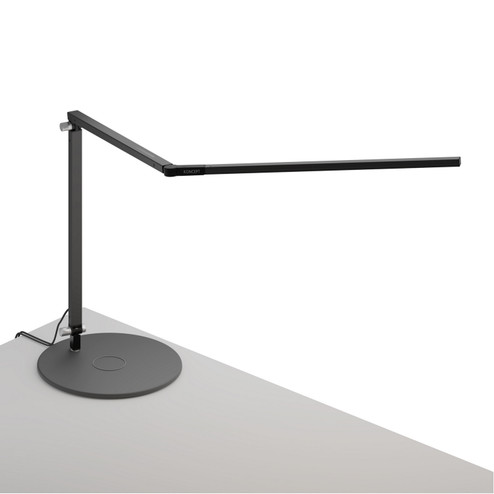 Z-Bar LED Desk Lamp in Metallic black (240|AR3000-CD-MBK-QCB)