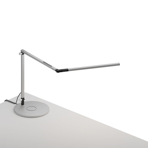Z-Bar LED Desk Lamp in Silver (240|AR3100-WD-SIL-QCB)