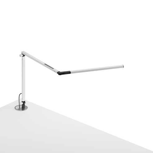 Z-Bar LED Desk Lamp in White (240|AR3100-WD-WHT-GRM)