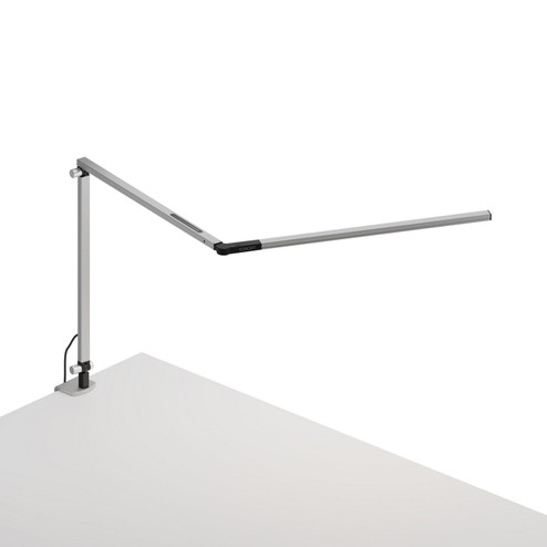 Z-Bar LED Desk Lamp in Silver (240|AR3200-WD-SIL-CLP)