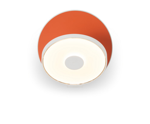 Gravy LED Wall Sconce in Matte white, matte orange (240|GRW-S-MWT-MOR-PI)