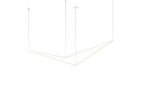 Z-Bar Pendant LED Pendant in Matte White (240|ZBP-36-B-SW-MWT-CNP)