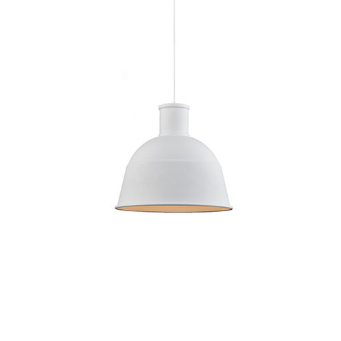 Irving One Light Pendant in White (347|493516-WH)