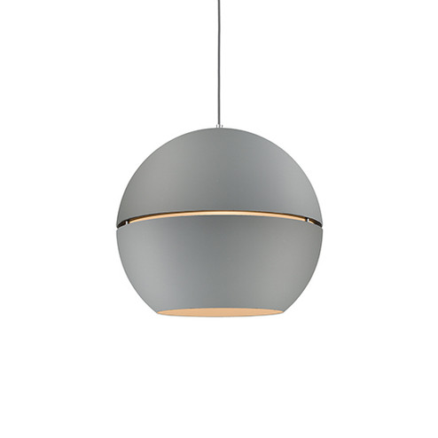 Lucas One Light Pendant in Gray (347|494024-GY)