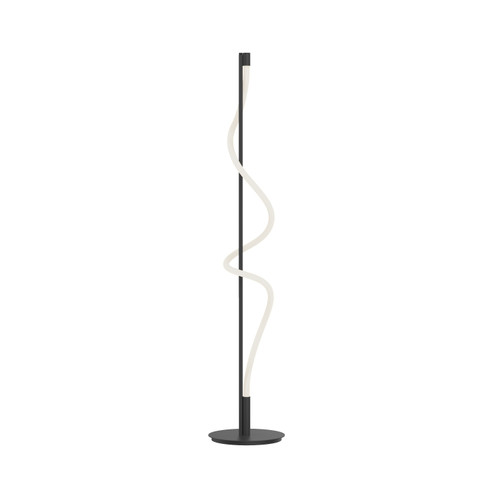 Cursive LED Floor Lamp in Black (347|FL95360-BK)