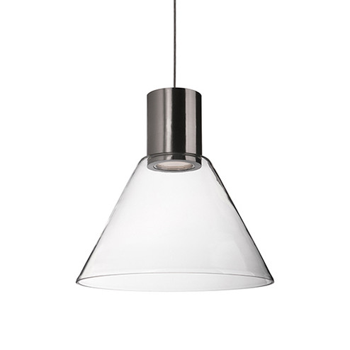 Vanier LED Pendant in Brushed Nickel (347|PD11612-BN)