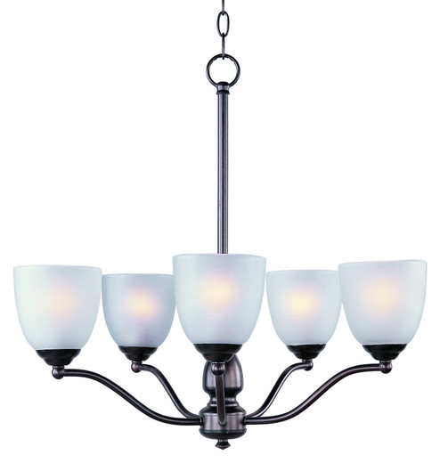 Stefan Five Light Chandelier in Oil Rubbed Bronze (16|10065FTOI)