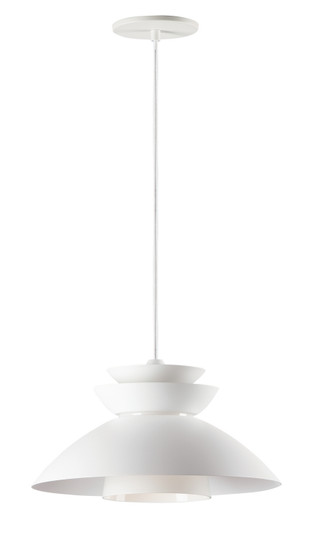 Nordic One Light Pendant in White (16|11359WTWT)