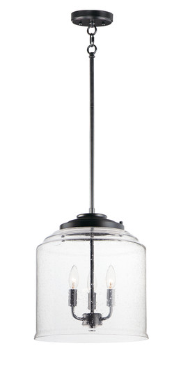 Acadia Three Light Pendant in Black (16|12273CDBK)