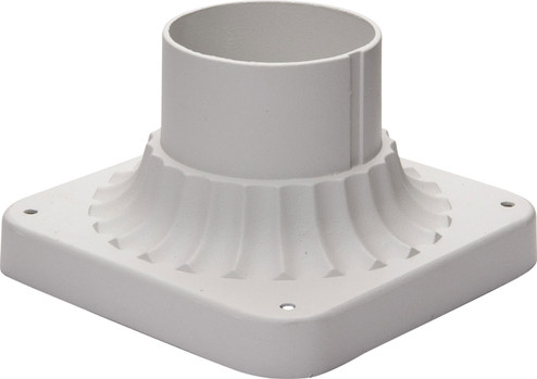 Outdoor Essentials - 200x Outdoor Essentials Cast Pier Mount in White (16|2001WT)