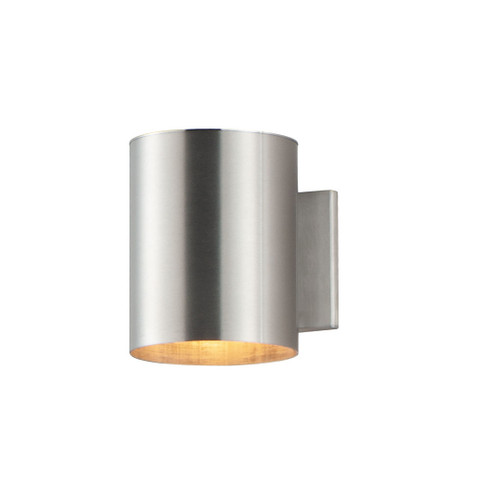 Outpost One Light Outdoor Wall Lantern in Brushed Aluminum (16|26106AL)
