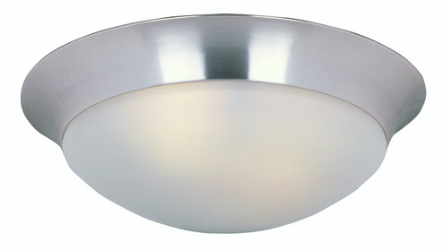 Essentials - 585x Three Light Flush Mount in Satin Nickel (16|5852FTSN)