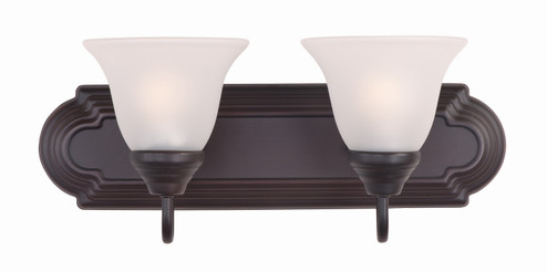 Essentials - 801x Two Light Bath Vanity in Oil Rubbed Bronze (16|8012FTOI)
