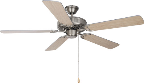 Basic-Max 52'' Ceiling Fan in Satin Nickel / Silver / Maple (16|89905SNSM)