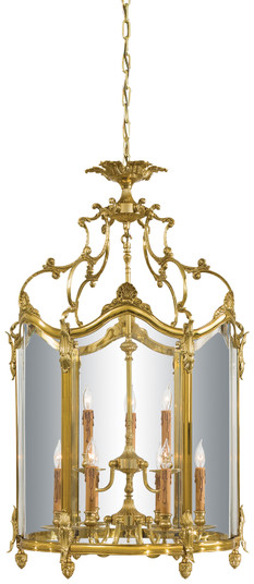 Metropolitan Collection Nine Light Foyer Pendant in French Gold (29|N2334)