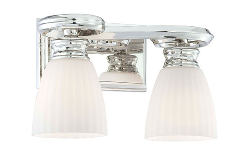 Metropolitan Polished Nickel Two Light Bath in Polished Nickel (29|N2802-613)