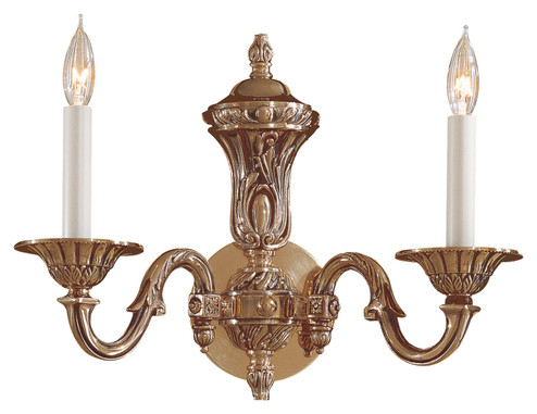 Metropolitan Two Light Wall Sconce in Antique Classic Brass (29|N700202)