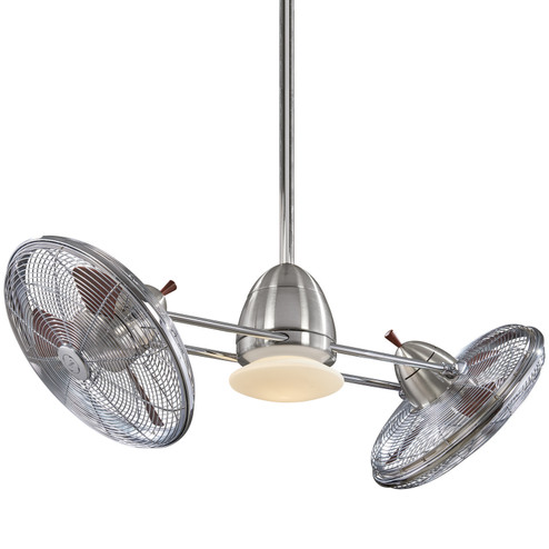 Gyro 42''Performance Fan in Brushed Nickel With Chrome Blades (15|F602L-BN/CH)